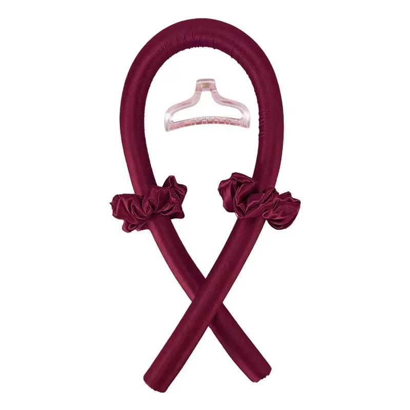 Heatless Curling Rod Night Cap No Heat Ribbon Lazy Hair Curlers Headband Hair Rollers Sleeping Soft Headband Hair Styling Tools