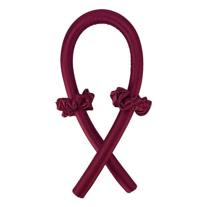 Heatless Curling Rod Night Cap No Heat Ribbon Lazy Hair Curlers Headband Hair Rollers Sleeping Soft Headband Hair Styling Tools