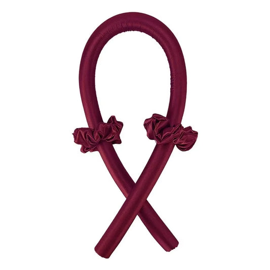 Heatless Curling Rod Night Cap No Heat Ribbon Lazy Hair Curlers Headband Hair Rollers Sleeping Soft Headband Hair Styling Tools