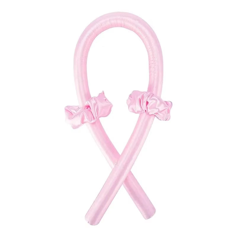 Heatless Curling Rod Night Cap No Heat Ribbon Lazy Hair Curlers Headband Hair Rollers Sleeping Soft Headband Hair Styling Tools